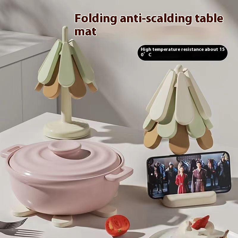 4pcs Silicone Trivet Sets