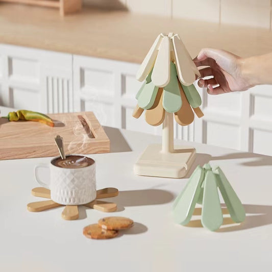 4pcs Silicone Trivet Sets