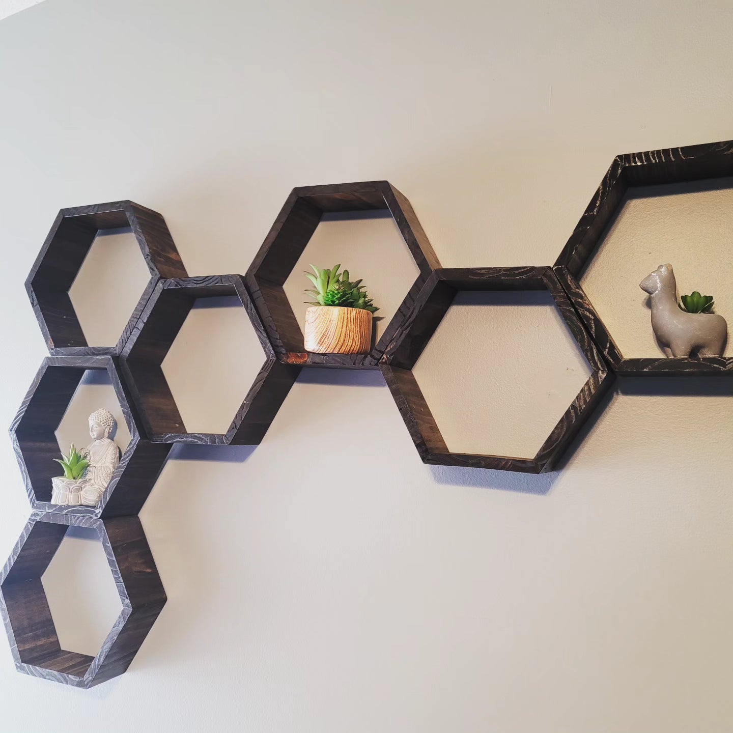 Hexagon Shelves