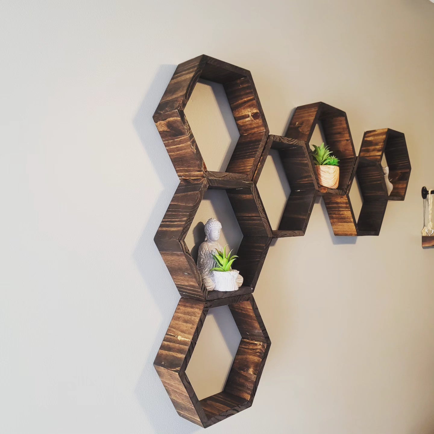 Hexagon Shelves