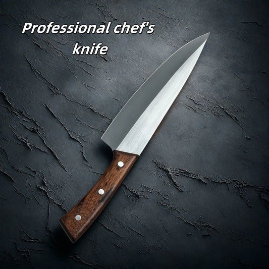 8 Inch Chef Knife Rosewood Handle Stainless Steel Kitchen Knife Butcher Skining Knife Super Fast Sharp Boning Knife