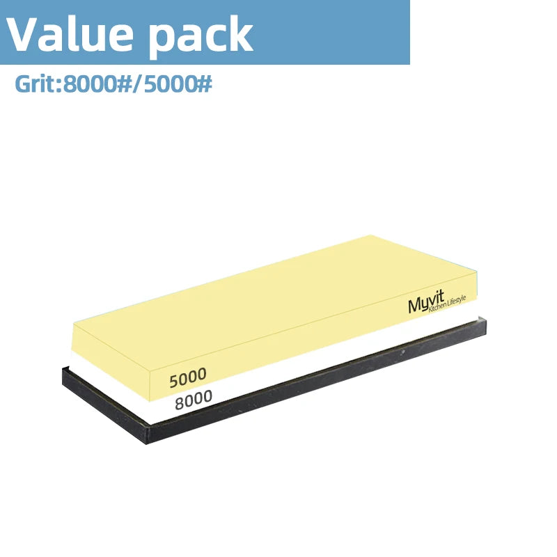 Sharpening Stone Knife Sharpener Professional Whetstone Dual Side Set Grinding Shapner Water Wetstone Kitchen Accessories Tools