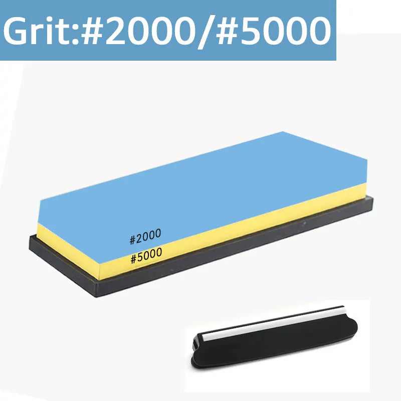 Sharpening Stone Knife Sharpener Professional Whetstone Dual Side Set Grinding Shapner Water Wetstone Kitchen Accessories Tools