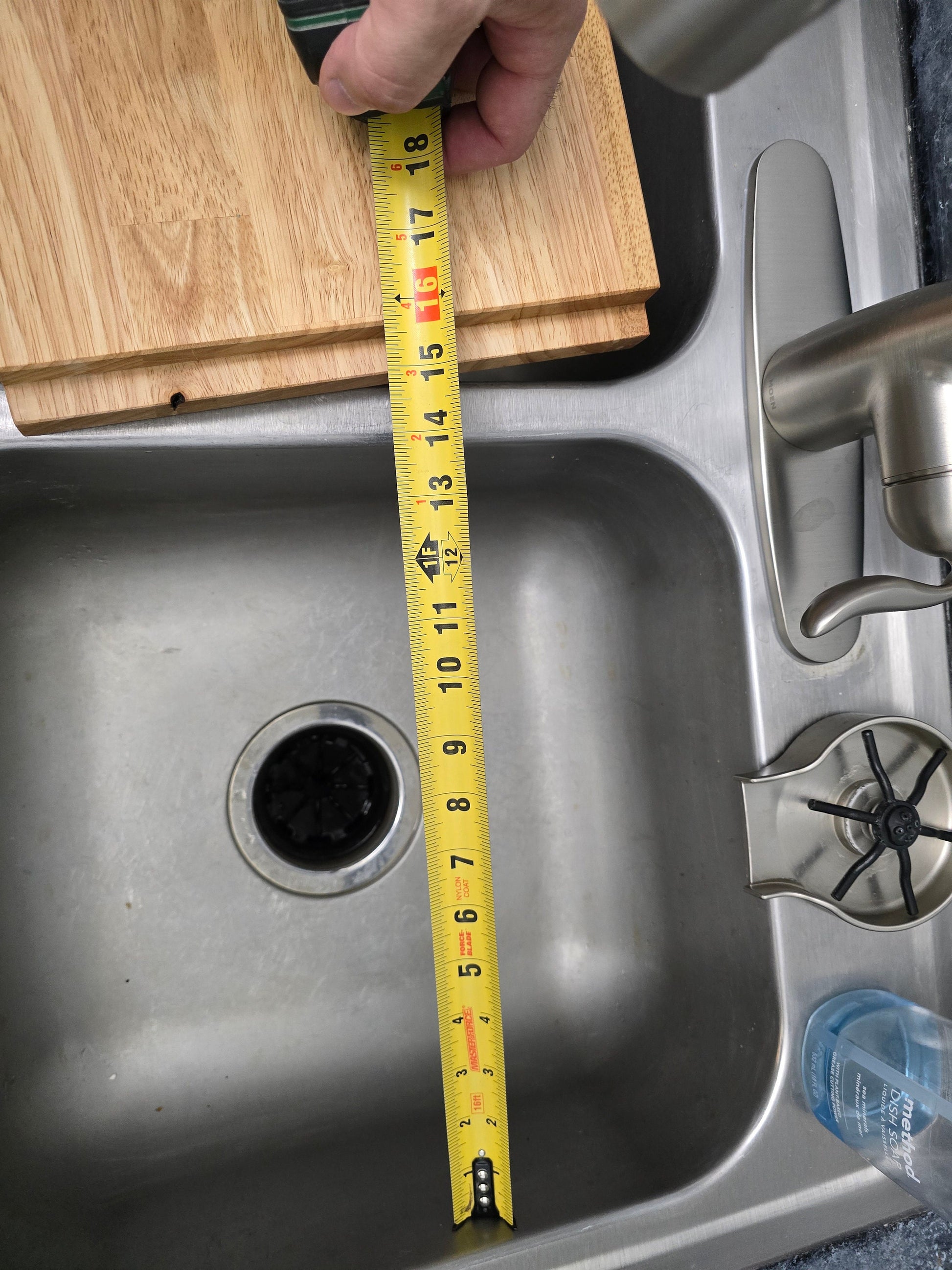 Sink Cutting Board Butcher Block Custom Sizes Available