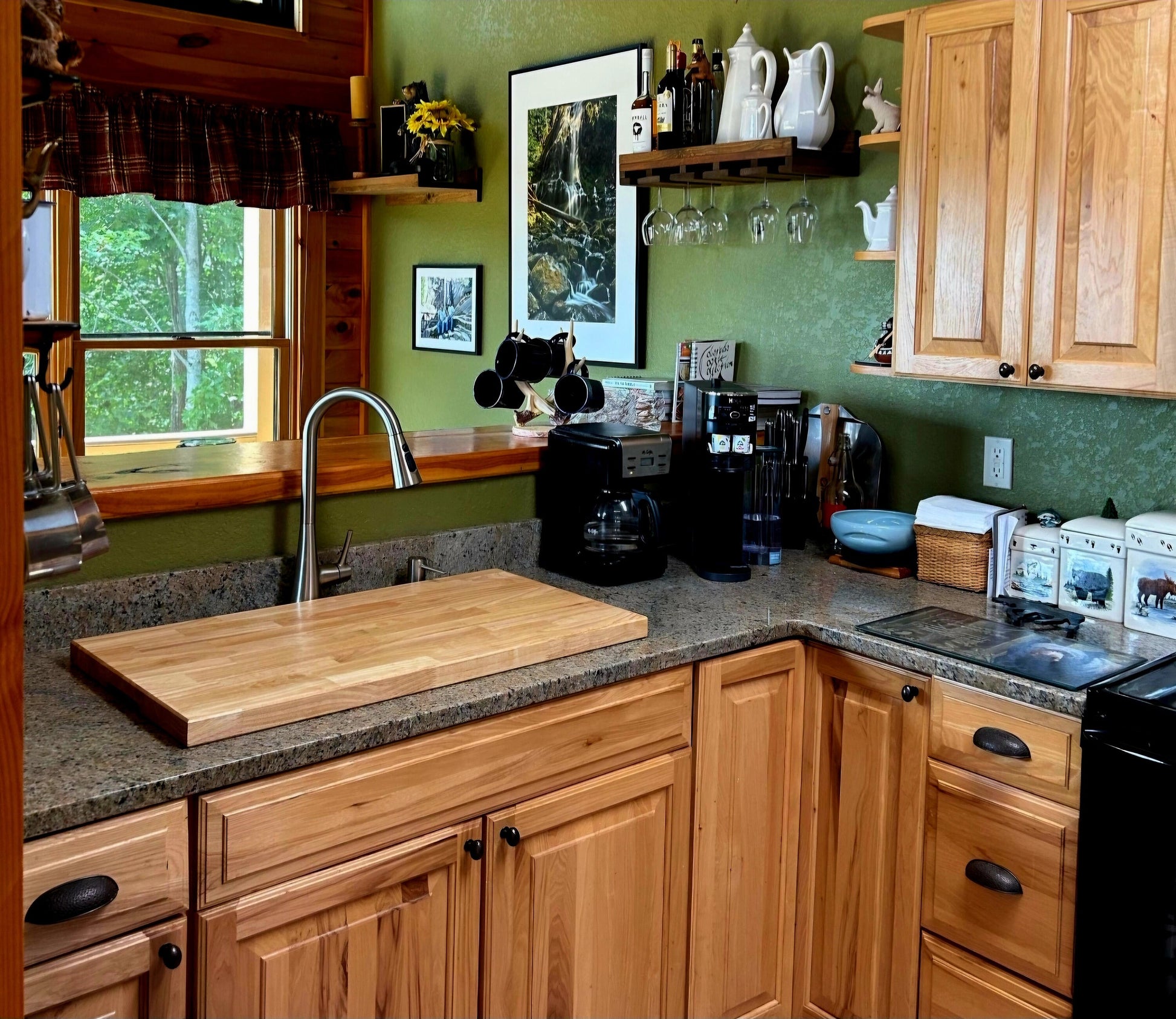 Butcher Block Sink Cover Cutting Board
