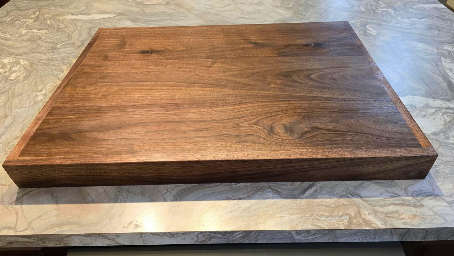 American Black Walnut Stove Cover Custom Sizes Available!!!
