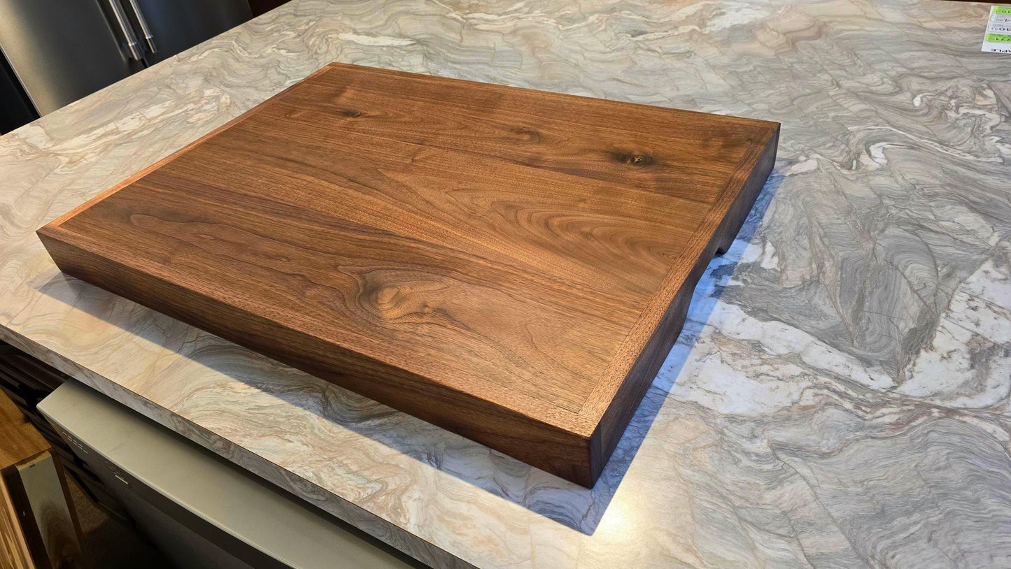 American Black Walnut Stove Cover Custom Sizes Available!!!