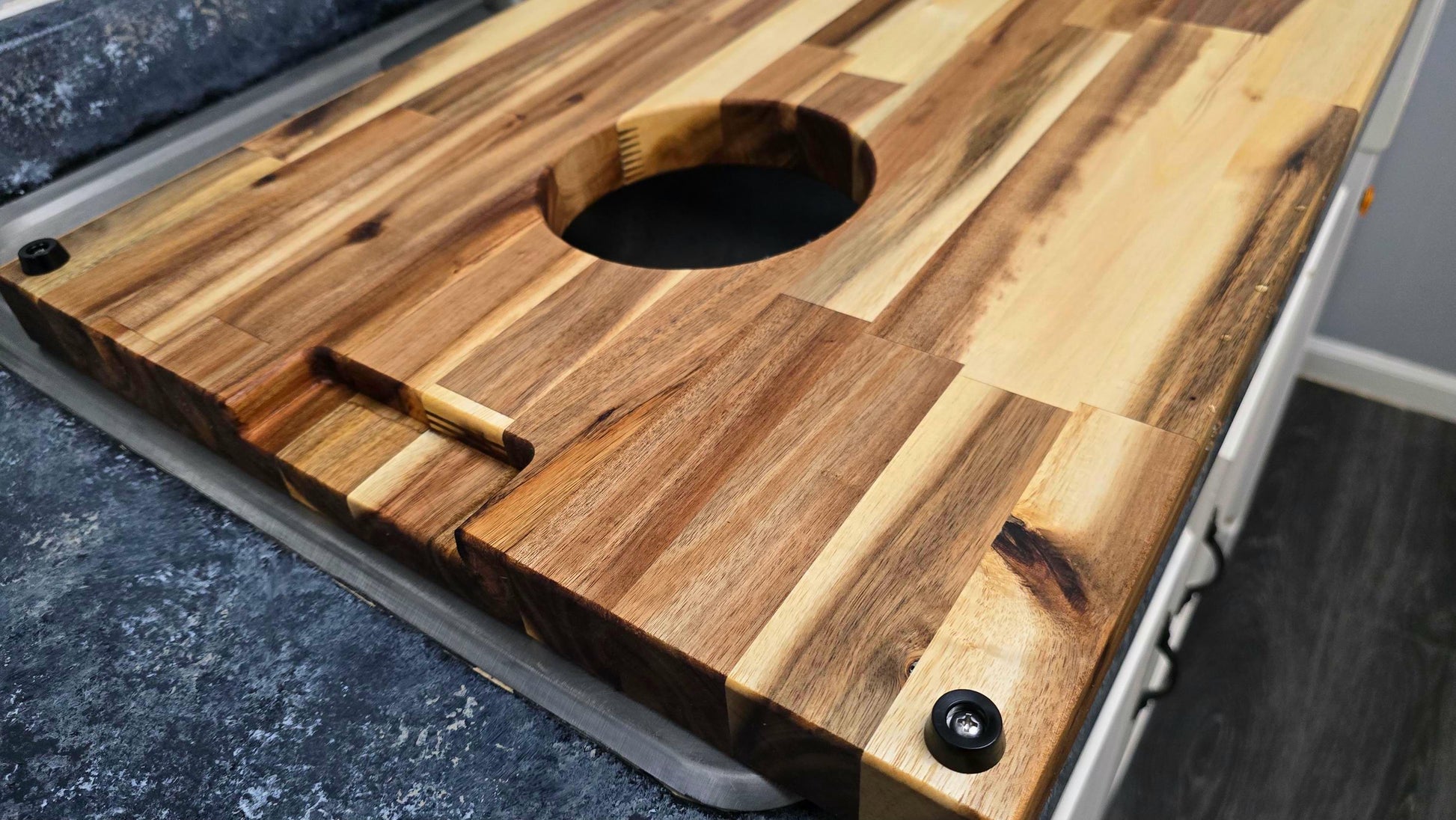 Acacia Butcher Block Sink Cover Cutting Board