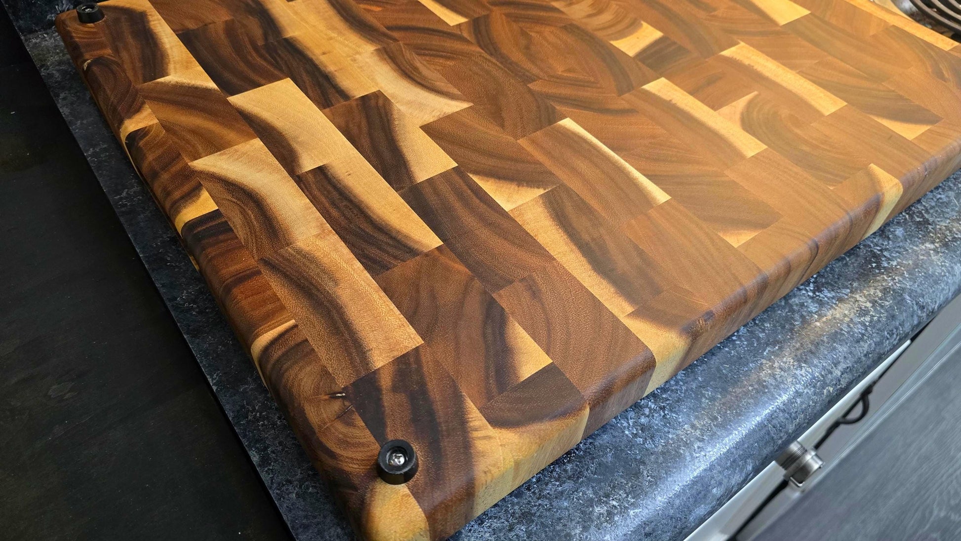 XXL Acacia End Grain Butcher Block Cutting Board