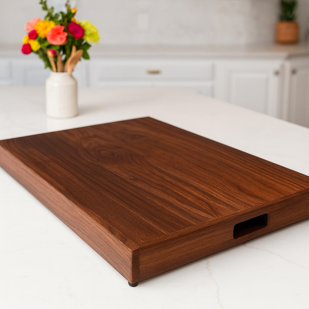 American Black Walnut Stove Cover