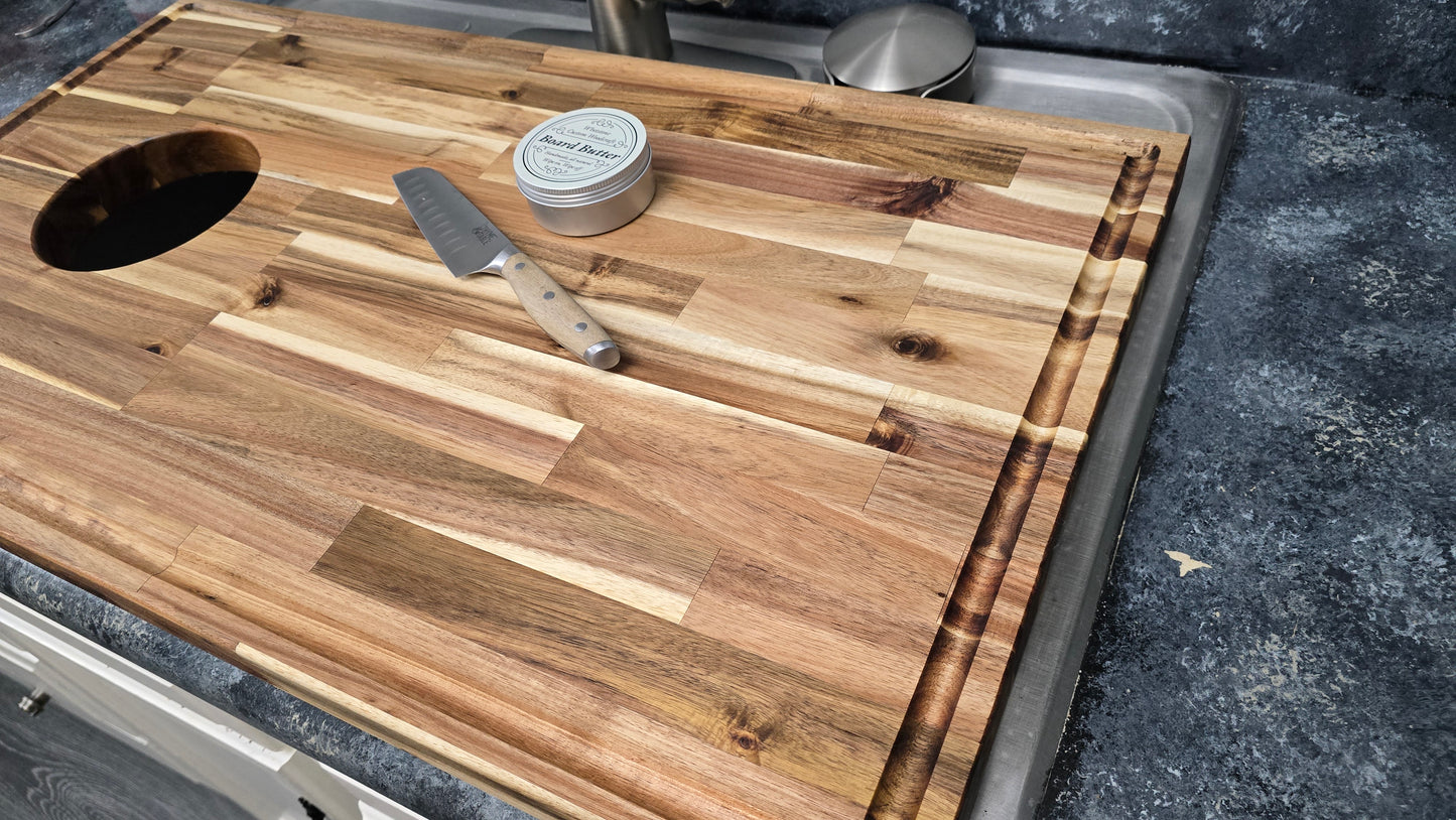 Handmade Wood Sink Cover | Custom Sizes Available